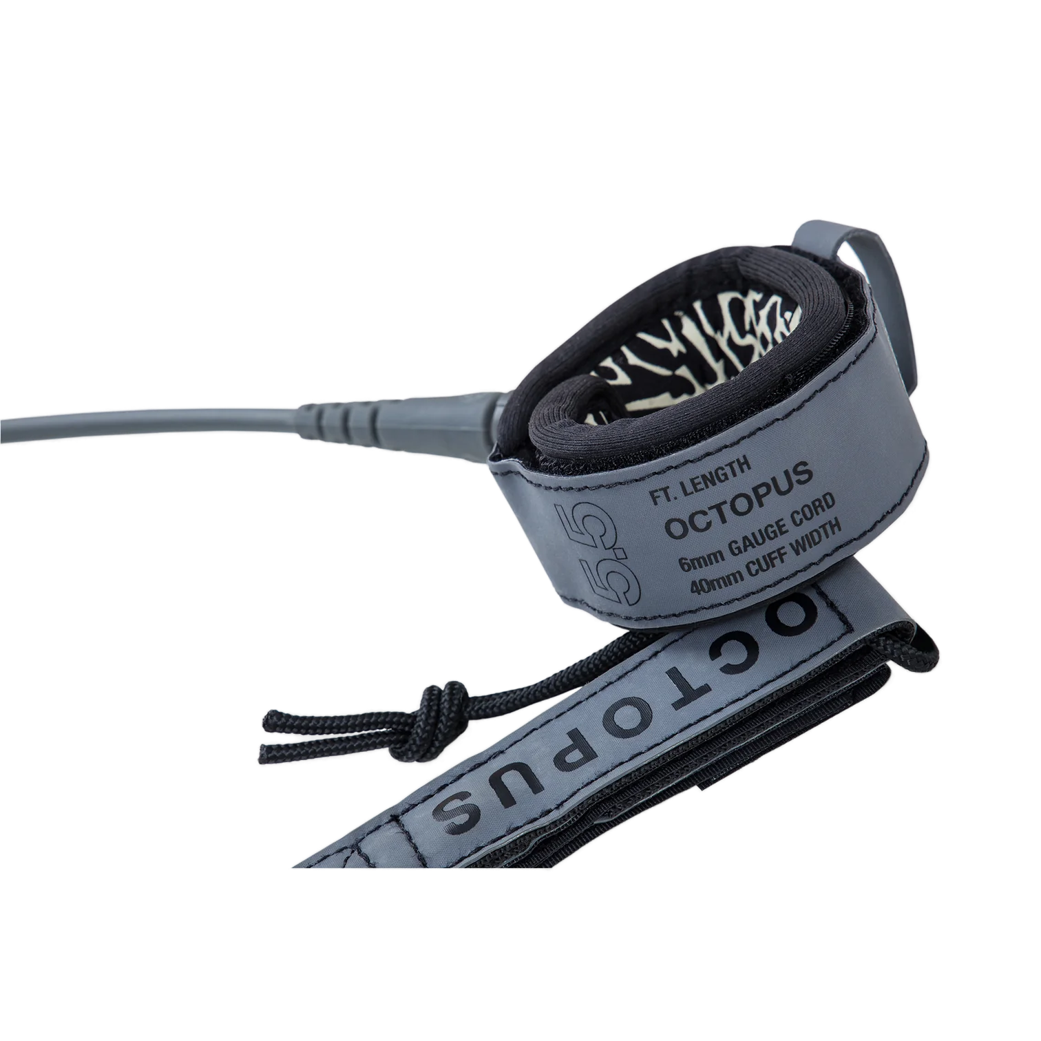 OCTOPUS Mission Control Leash - Grey