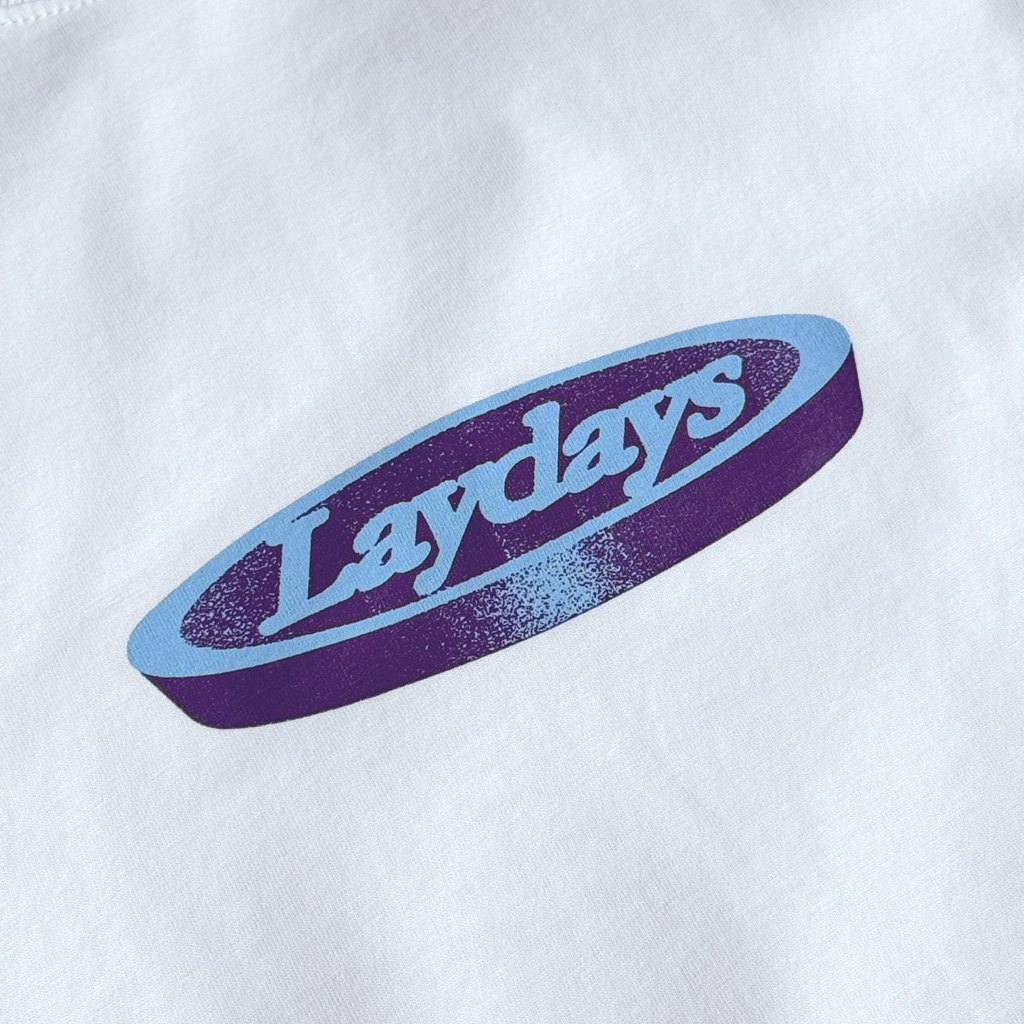 Sculpture Logo Tee - Aqua