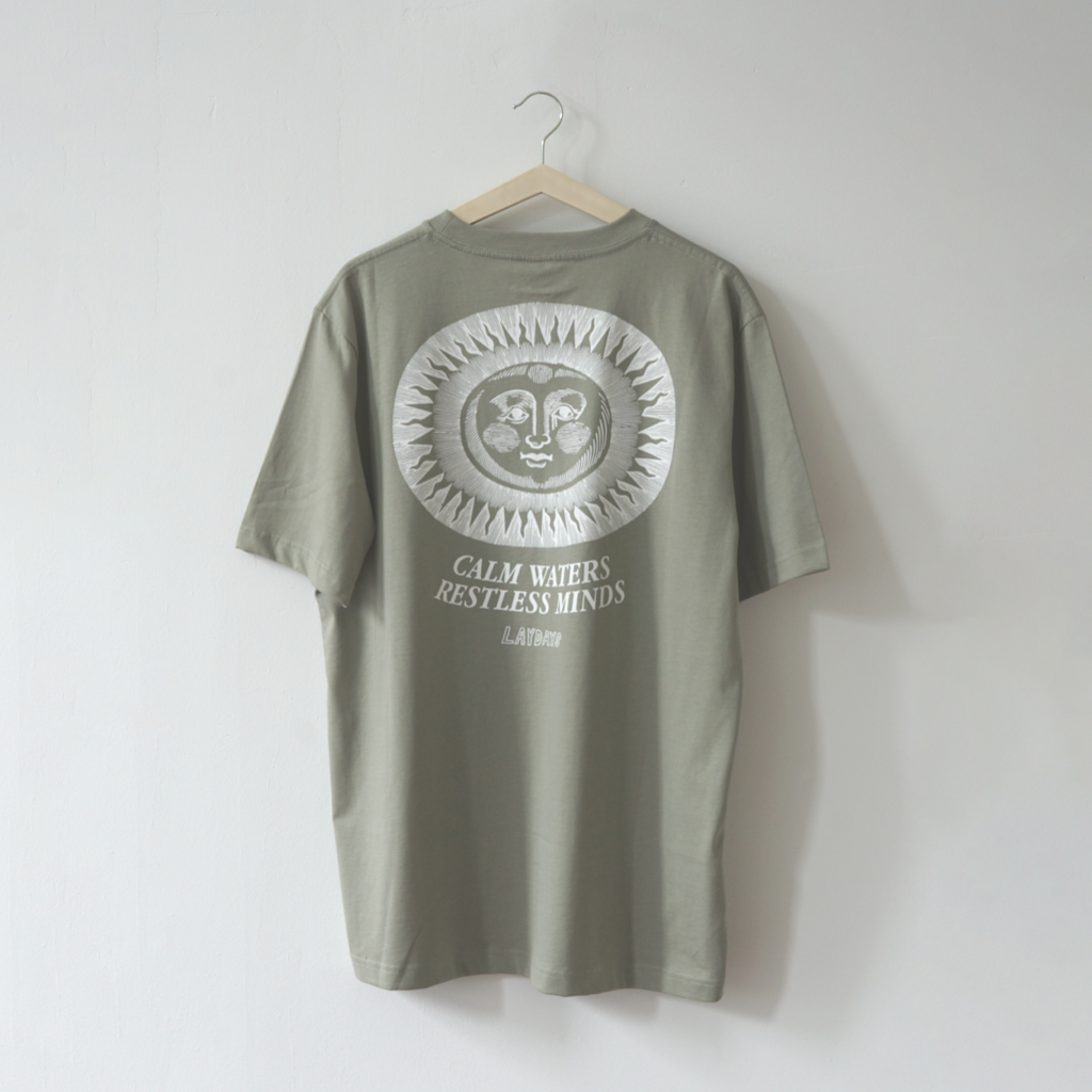 Sun Salutation Tee - Eucalyptus