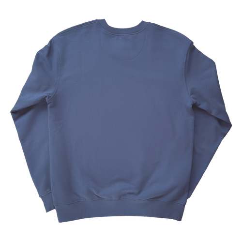 Blown-out logo Sweater Faded Blue