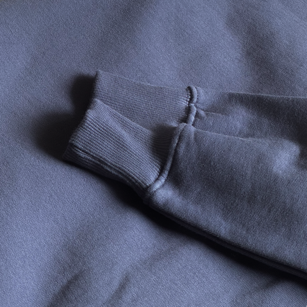 Blown-out logo Sweater Faded Blue