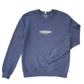 Blown-out logo Sweater Faded Blue