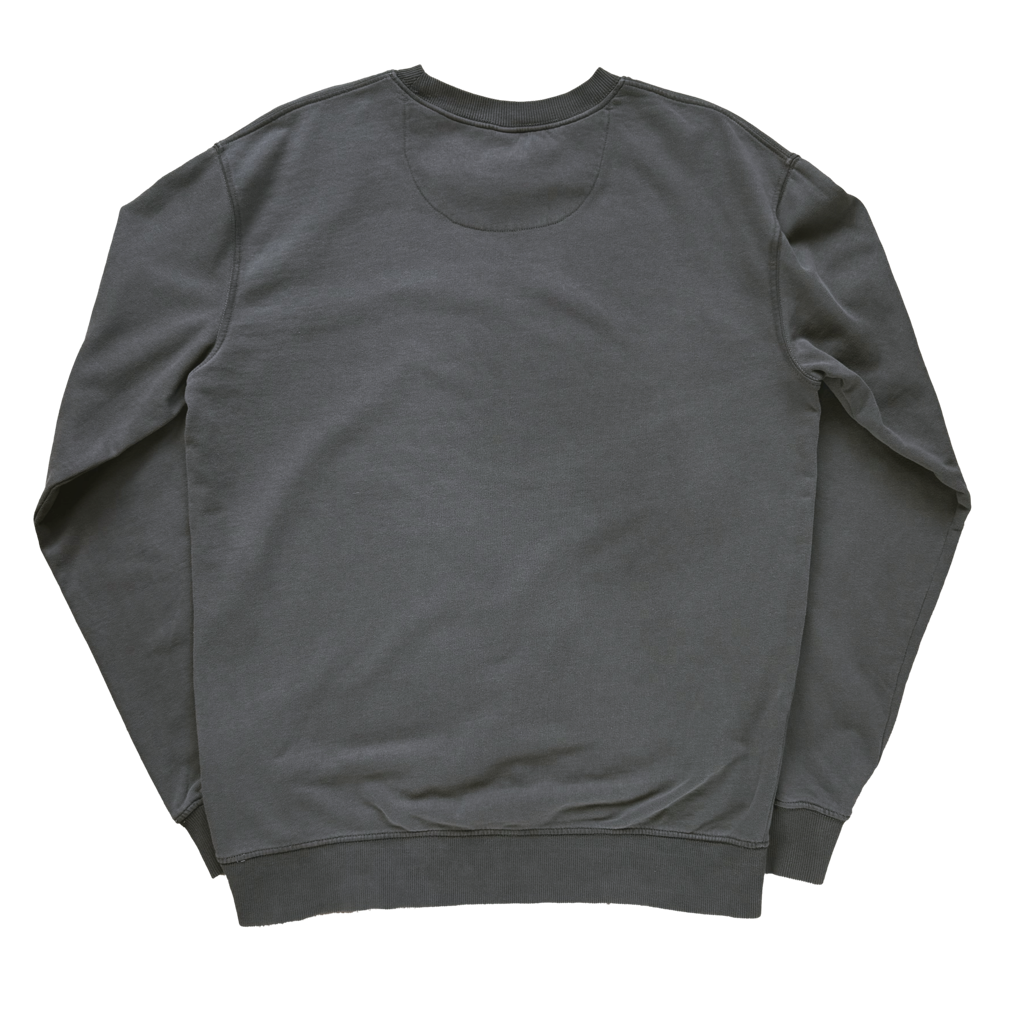 Blown-out logo Sweater Grey