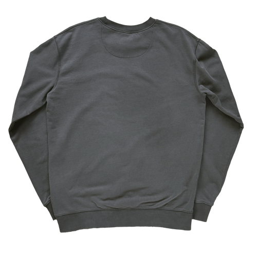 Blown-out logo Sweater Grey