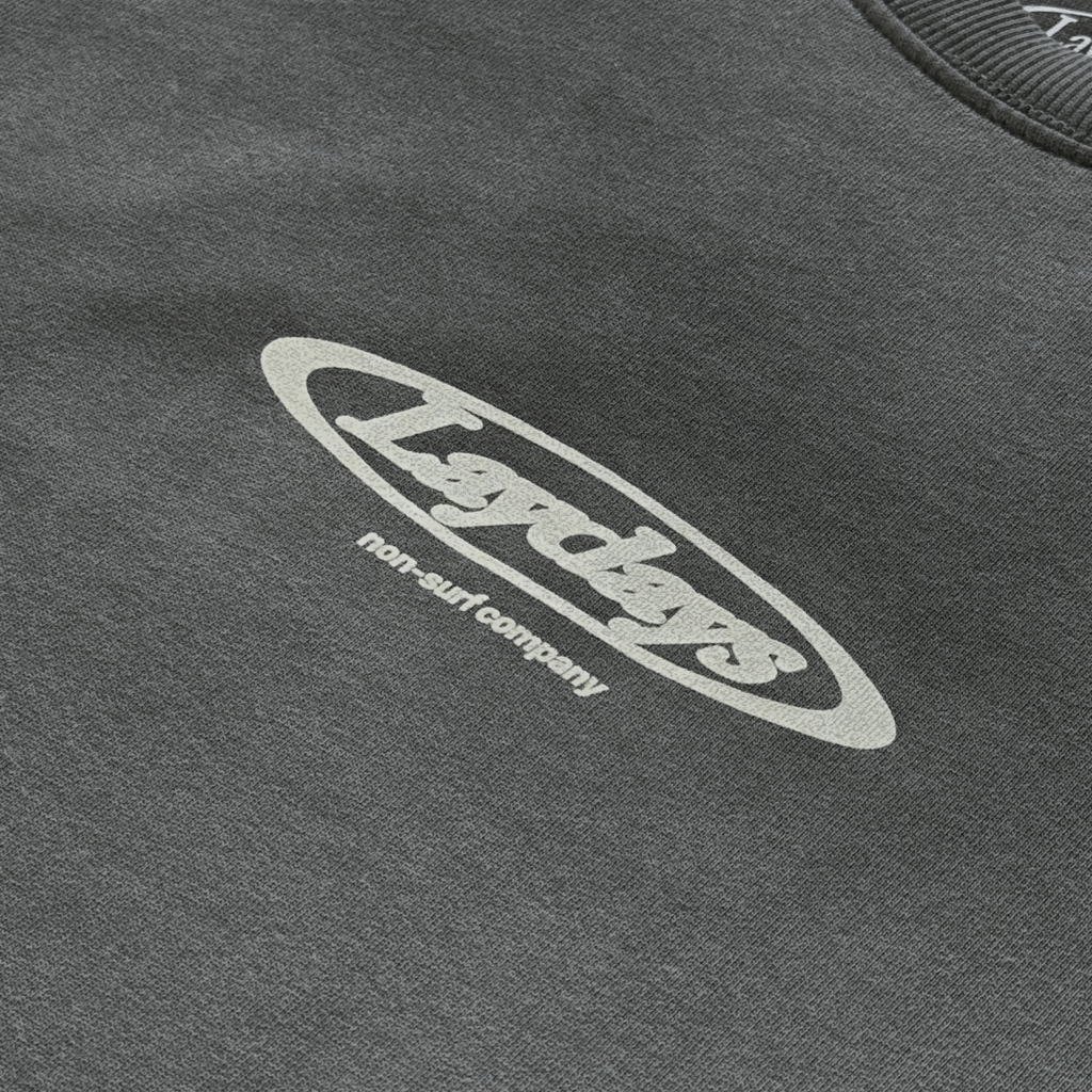 Blown-out logo Sweater Grey
