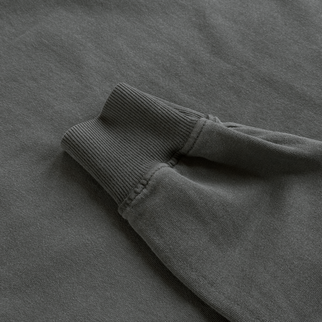 Blown-out logo Sweater Grey