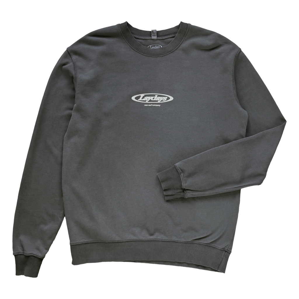 Blown-out logo Sweater Grey